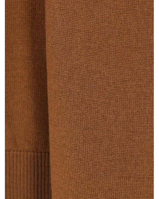 Pull À Encolure Asymétrique Zanone en coloris Brown