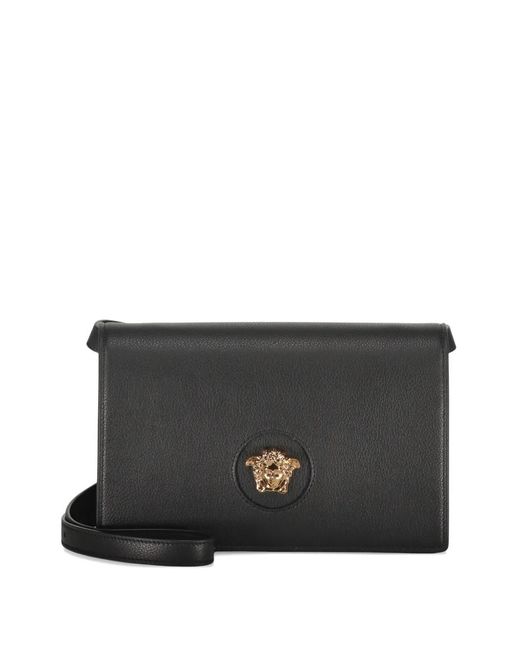 Versace White Logo Leather Mini Bag