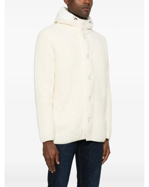 Herno White Virgin Wool Jacket for men