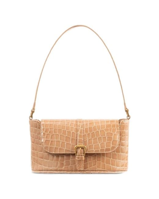 By Far White Miranda Shoulder Bag