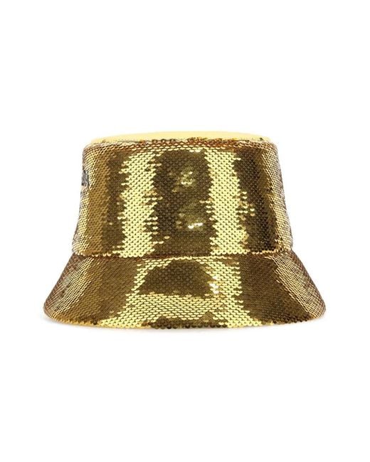 Prada Metallic Sequinned Bucket Hat