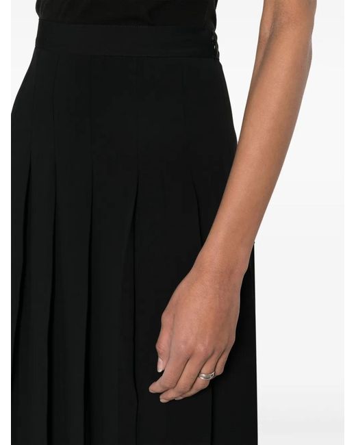 Polo Ralph Lauren Black Cotton Skirt