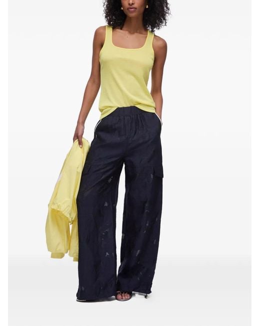 Liu Jo Blue Drawstring Pants