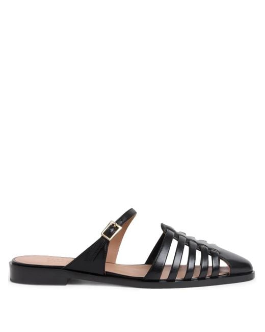 Malone Souliers Eleonora ミュール Black
