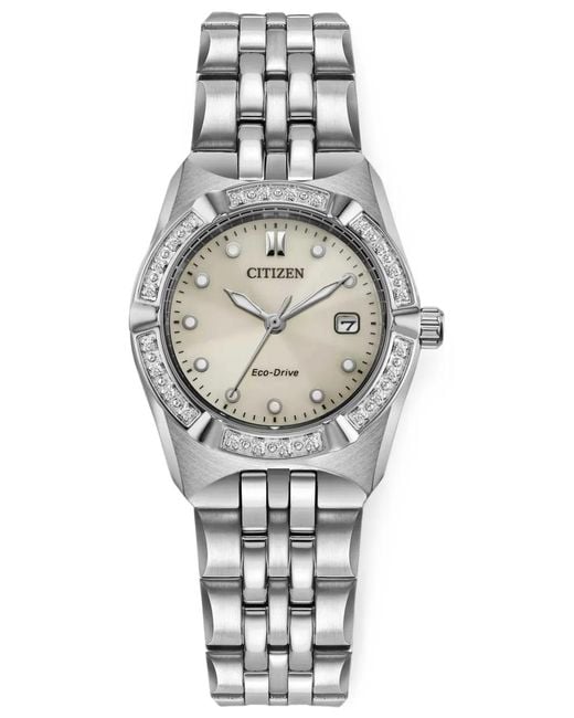 Citizen White Corso 28Mm Watch