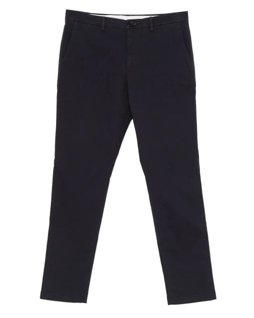 Paul Smith Blue Straight-Leg Trousers for men
