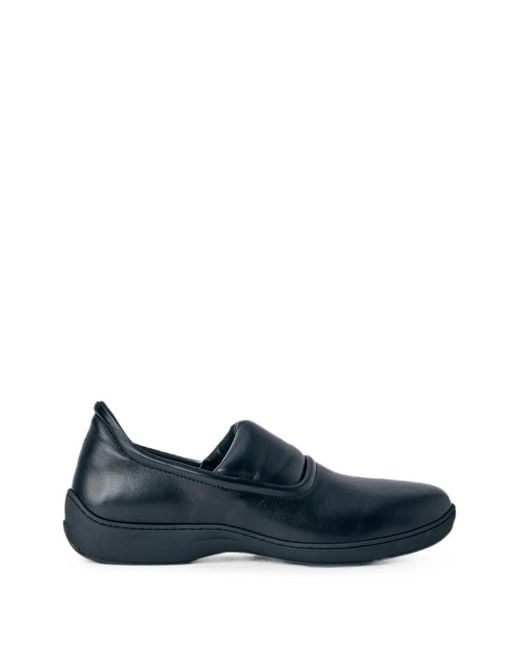 Kiko Kostadinov Blue Slip-On Leather Loafers for men