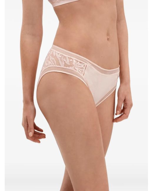 Eres Natural Brindille Lace-Panel Briefs
