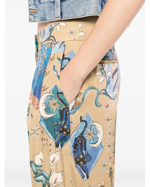 Farm Rio Blue Sand Mystical Trousers