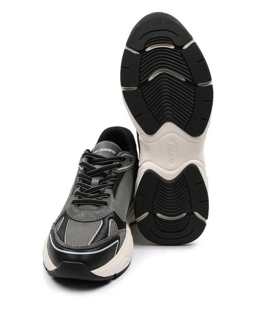 Karl Lagerfeld Black Rue St-Guillaume Sneakers for men