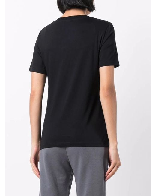 Emporio Armani Black Pima-jersey Crew-neck T-shirt