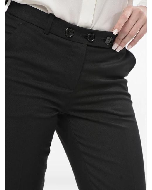 THE GARMENT Black Pluto Cropped Trousers