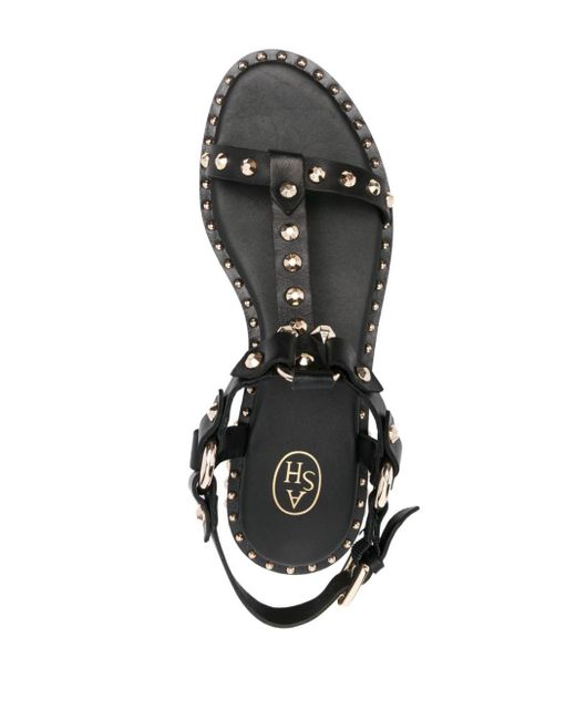 Ash Patsy Stud-embellished Sandals Black