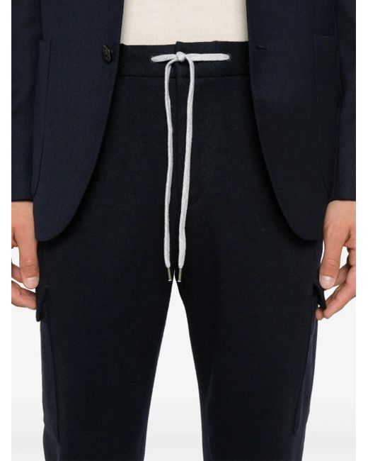 PT Torino Blue Soft Trousers for men