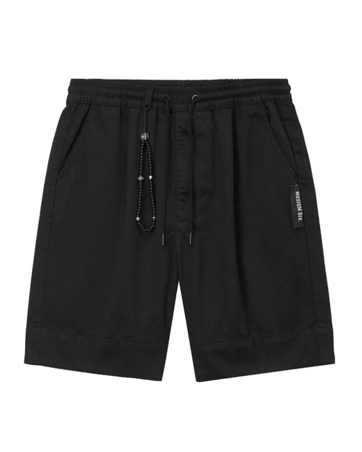 Musium Elasticated Shorts in Black for Men Lyst UK