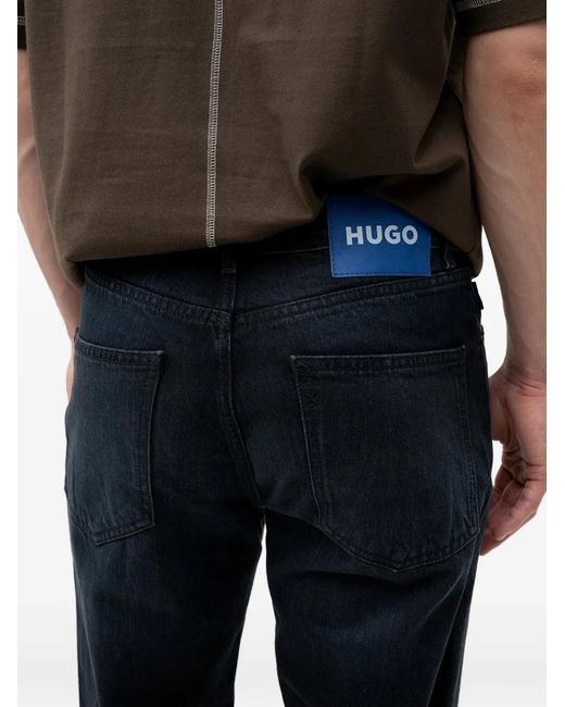 HUGO Blue Regular-Fit Jeans for men