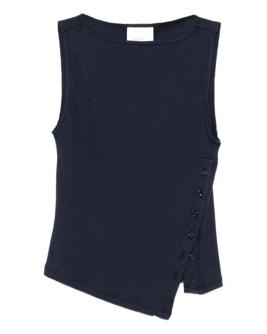 Reformation Blue Hudson Top