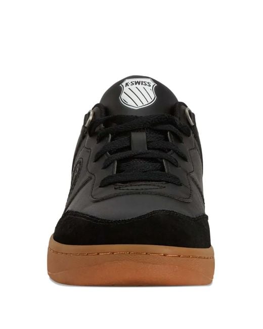 K-swiss K-Varsity Sneakers Met Gomzool in het Black voor heren
