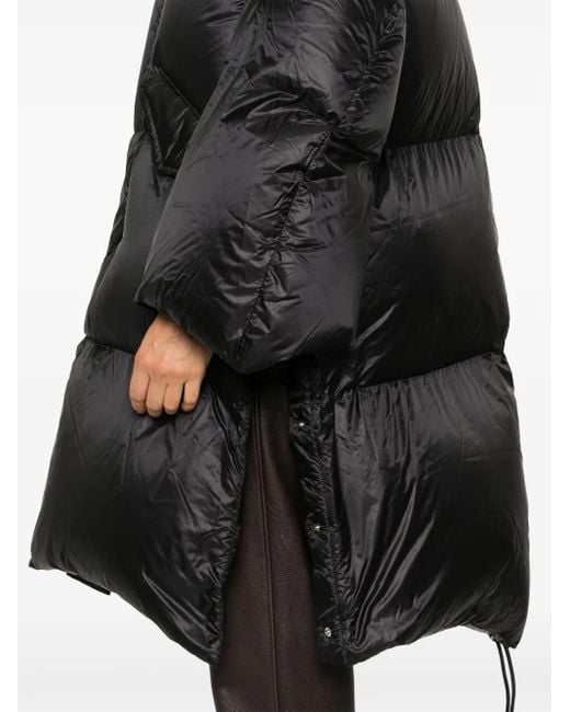 Sacai Black Quilted Padded Coat