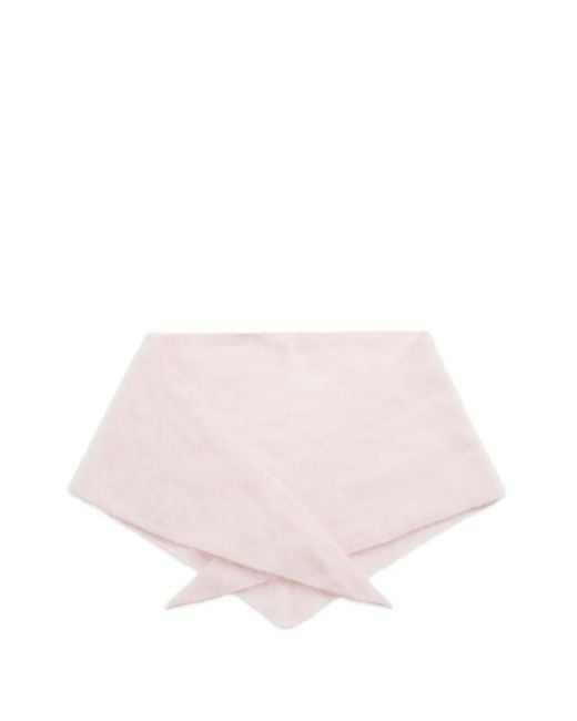 Chinti & Parker Pink Bandana À Design Triangulaire