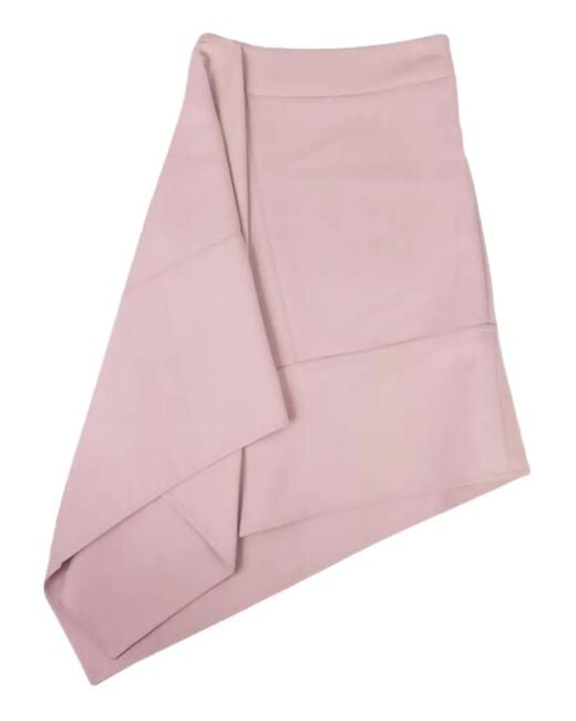 Marni Pink Asymmetric Skirt