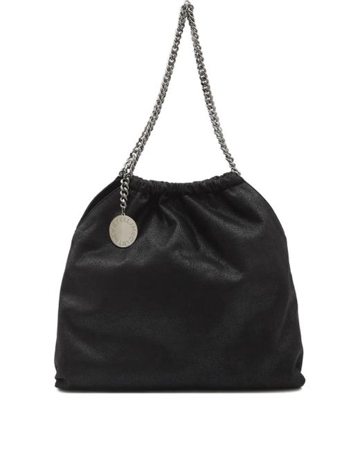 Stella McCartney Black Falabella Drawstring Bag