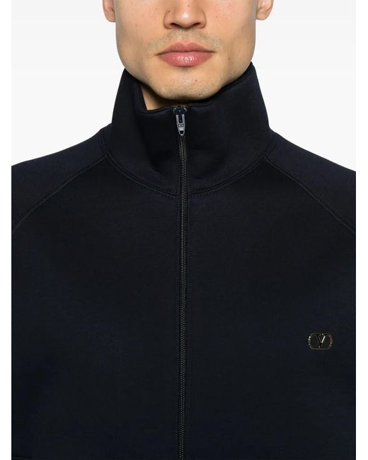 Valentino Garavani Blue Vlogo Signature Sweatshirt for men