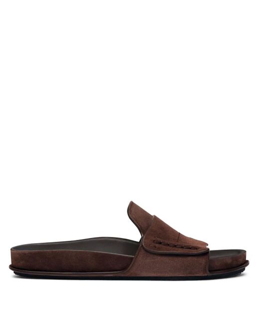 メンズ Jacquemus スエード サンダル Brown