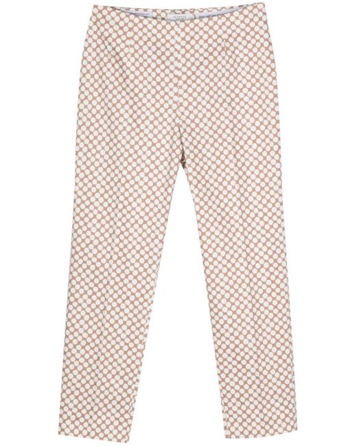 Peserico Natural Iconic Fit High-waisted Trousers