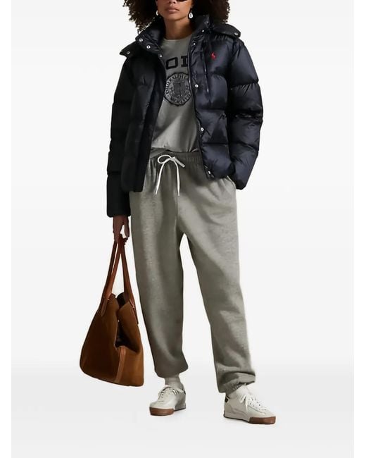 Polo Ralph Lauren Black Polo Pony Hooded Jacket