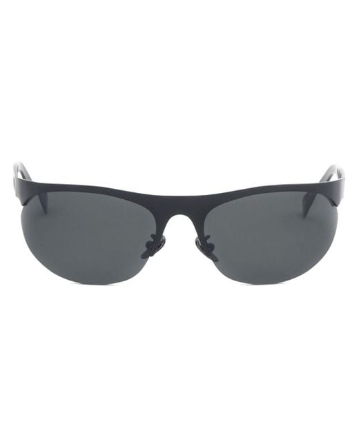 Marni Gray Salar De Uyuni Oval-frame Sunglasses