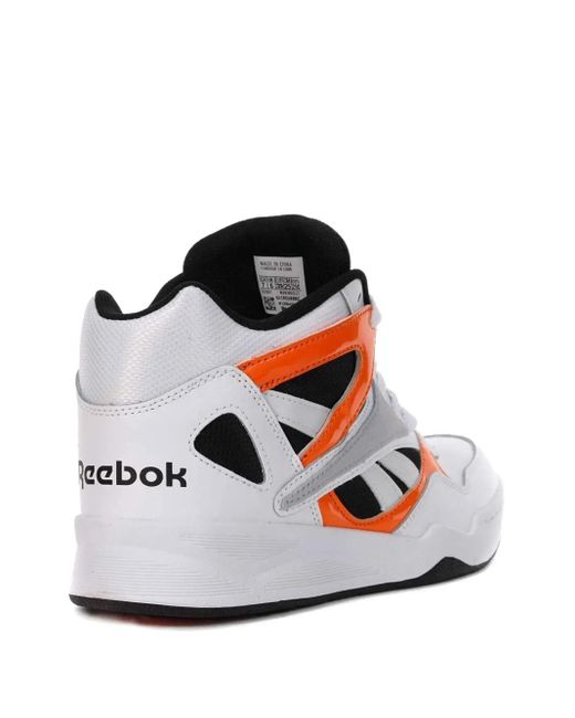 Reebok White Royal Bb4590 High 2 /Smash" Sneakers for men