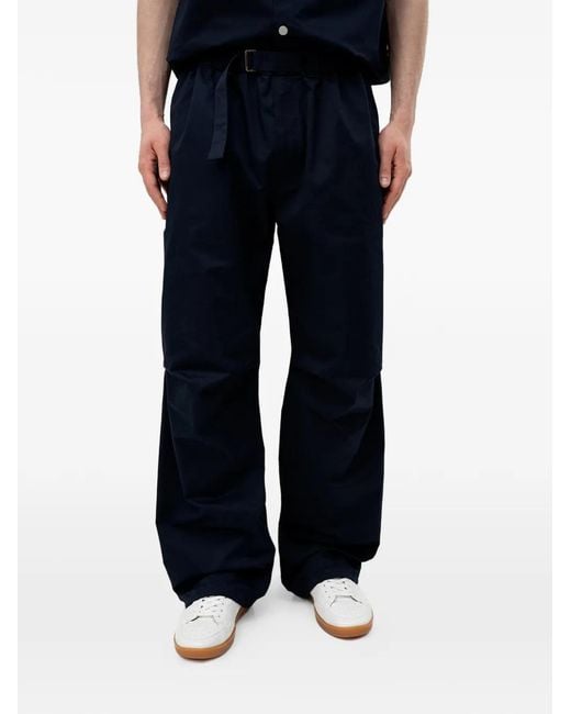 DARKPARK Blue Jordan Belted Trousers for men
