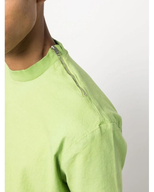 Winnie NY Green Ombré-Effect Cotton-Blend T-Shirt for men
