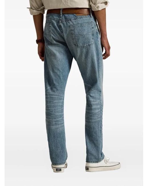 Polo Ralph Lauren Blue Sullivan Five-Pocket Jeans for men