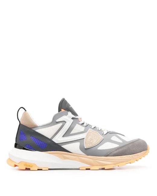 Philippe Model Blue Rocx Suede Sneakers for men