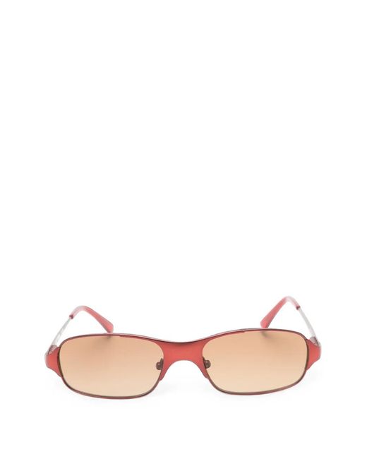 BRU Eyewear Pink Aitken Rectangle-Frame Sunglasses