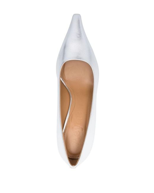 Zapatos Xandra con tacón de 75 mm Aeyde de color White