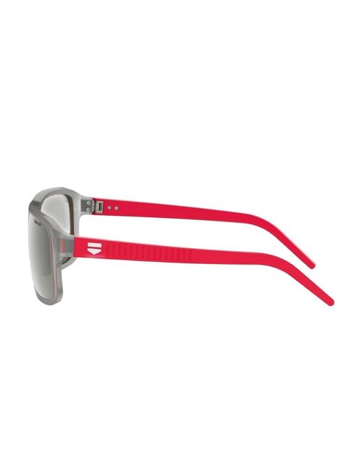 Tag Heuer Gray Rectangle-Frame Sunglasses