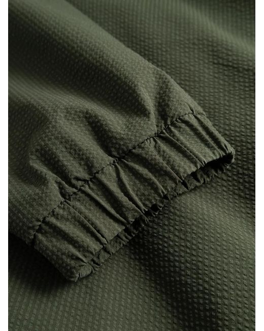 Les Deux Green Zip-Up Jacket for men