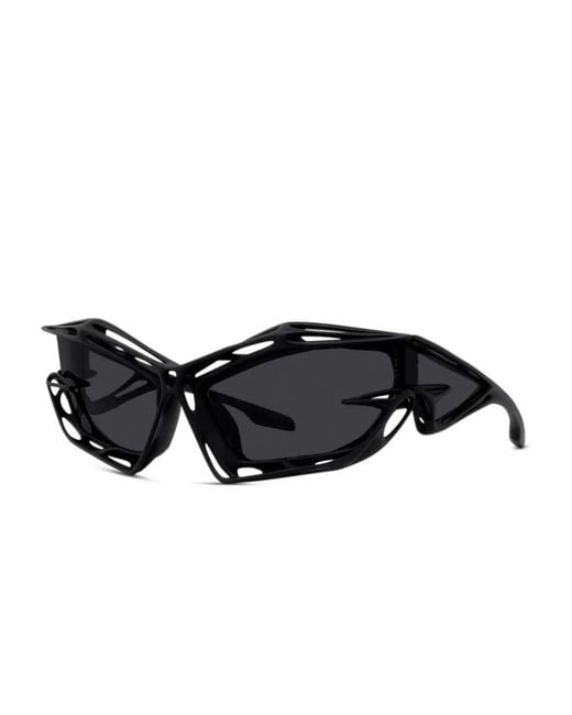 Givenchy Black Giv Cut Cage Sunglasses