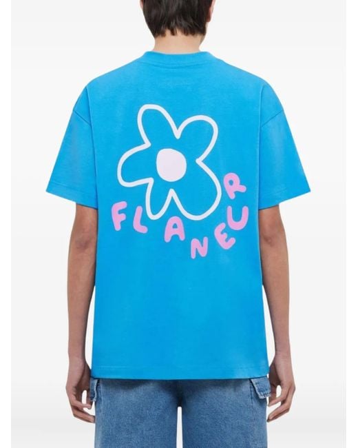 T-Shirt Blossom À Imprimé flâneur pour homme en coloris Blue