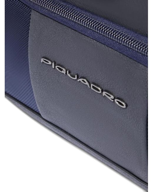 Piquadro Blue Ipadmini Crossbody Bag for men