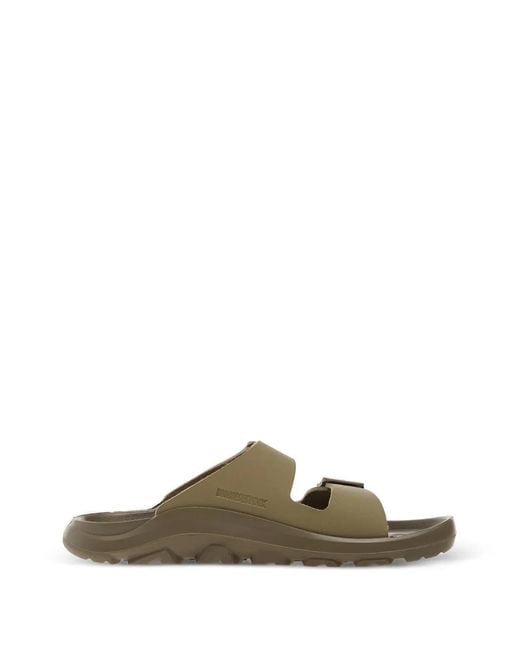 Birkenstock Green Mogami Terra Stealth Buckle-Strap Sandals