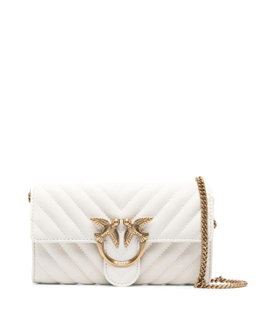 Pinko Natural Portafoglio 'Love Bag One Wallet Chevron'