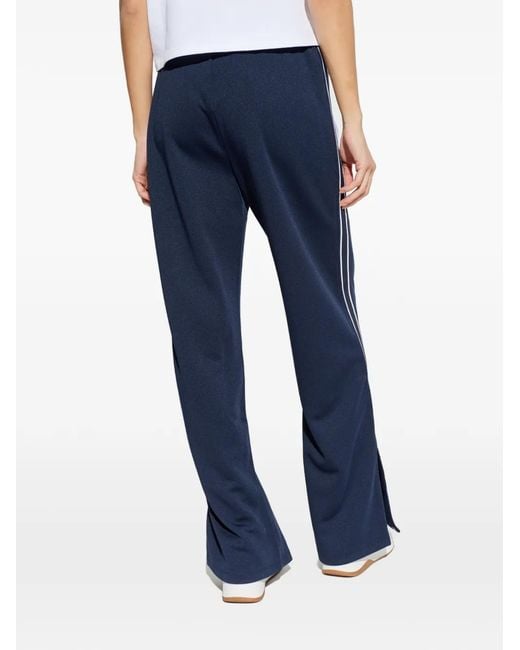 MICHAEL Michael Kors Blue Logo Stripe Track Pants