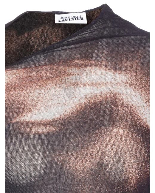 Jean Paul Gaultier Black Asymmetric Top