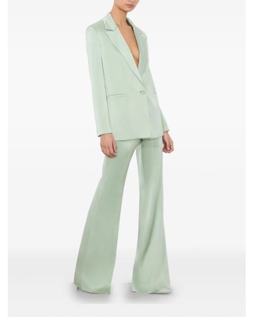 Alice + Olivia Green Denny Blazer