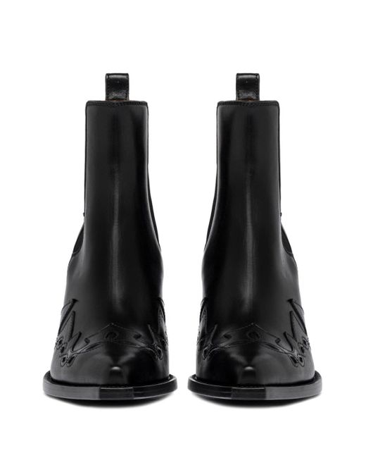 Buttero Black 90mm Leather Boots