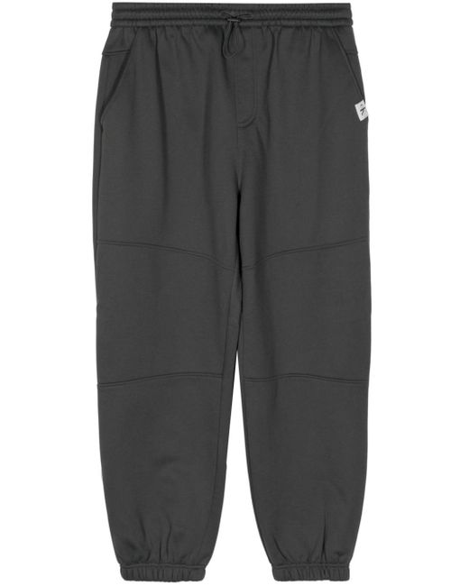 Calvin Klein Gray Logo-patch Panelled Track Pants for men